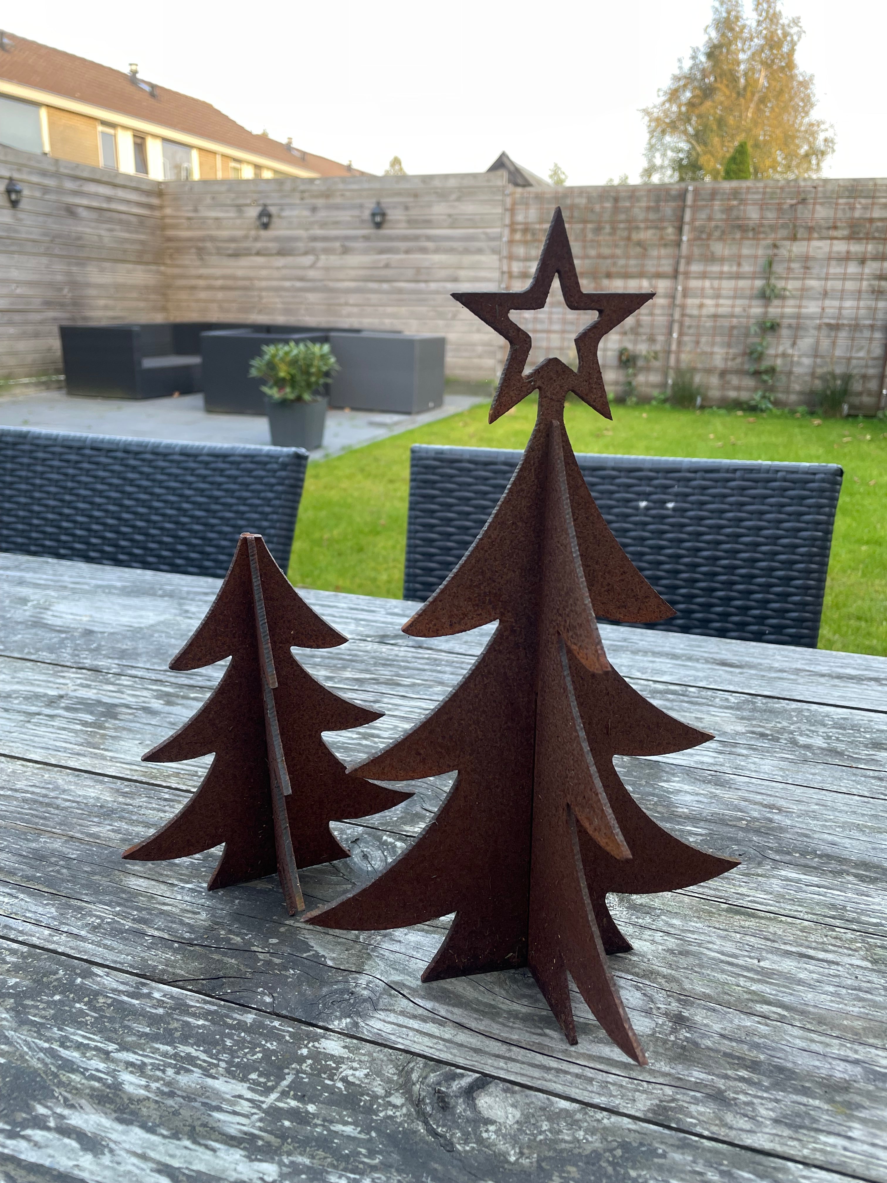 Kerstboom duo