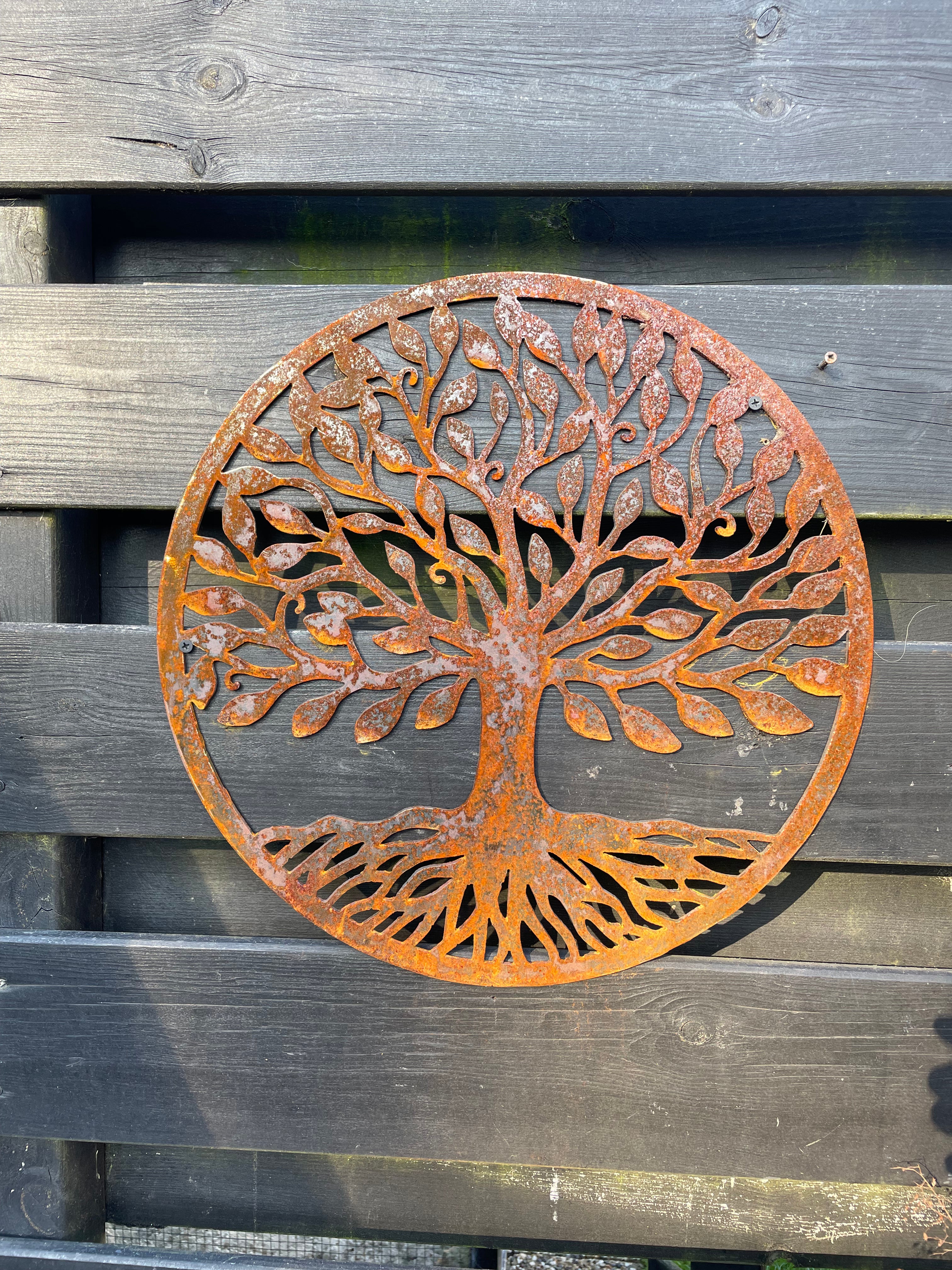 Tree of life 45cm cortenstaal